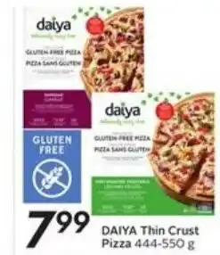 Safeway Daiya thin crust pizza offer