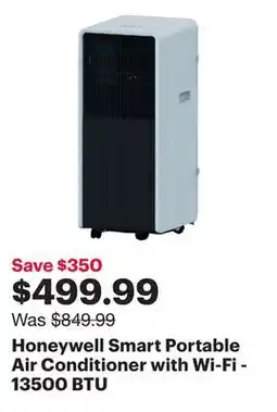 Best Buy Honeywell Smart Portable Air Conditioner with Wi-Fi - 13500 BTU offer