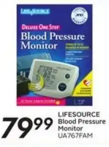 Safeway Lifesource blood pressure monitor offer