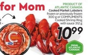 Safeway Cooked market lobsters offer