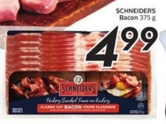 Sobeys Schneiders bacon offer