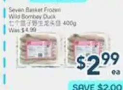 Oceans Fresh Food Market Seven Baskets Frozen Wild Smoked Duck offer