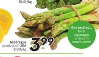 Sobeys Asparagus offer