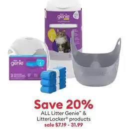 Petsmart ALL Litter Genie & LitterLocker products offer