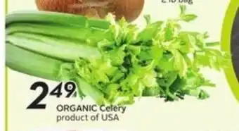 Sobeys Organic cetery offer