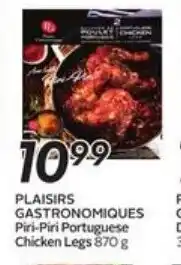 Sobeys Plaisirs gastronomiques piri-piri portuguese chicken legs offer