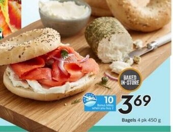 Sobeys Bagels offer