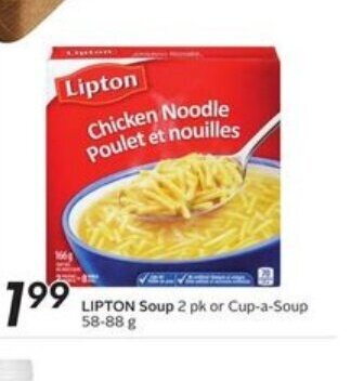 Sobeys Lipton soup offer
