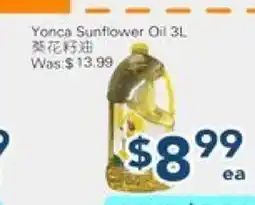 Oceans Fresh Food Market Yonca Sunflower Oil 3l offer