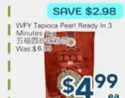 Oceans Fresh Food Market WFY Tapoca Pearl Ready In 3 Minutes offer