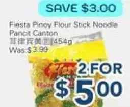 Oceans Fresh Food Market Fiesta Pinoy Flour Stick Noodle Peanut Cantion offer