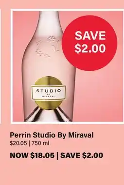 LCBO Perrin Studio By Miraval offer