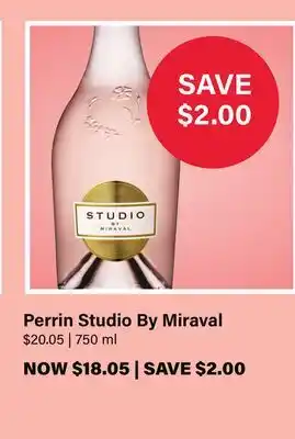 LCBO Perrin Studio By Miraval offer