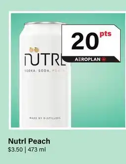 LCBO Nutrl Peach offer
