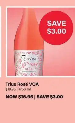 LCBO Trius Rosé VQA offer
