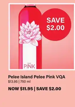 LCBO Pelee Island Pelee Pink VQA offer