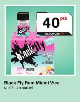 LCBO Black Fly Rum Miami Vice offer