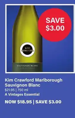 LCBO Kim Crawford Marlborough Sauvignon Blanc offer