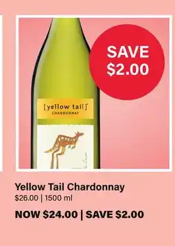 LCBO Yellow Tail Chardonnay offer
