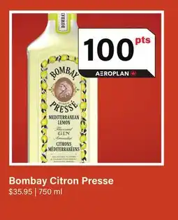 LCBO Bombay Citron Presse offer