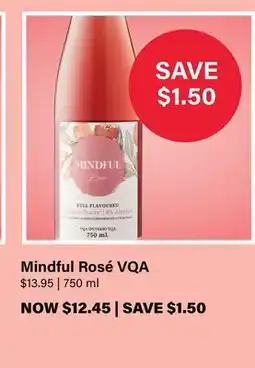 LCBO Mindful Rosé VQA offer