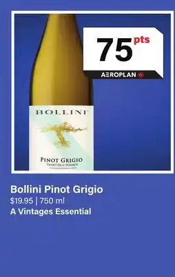 LCBO Bollini Pinot Grigio offer