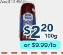 Oceans Fresh Food Market Piller's Peppercorn Salami offer