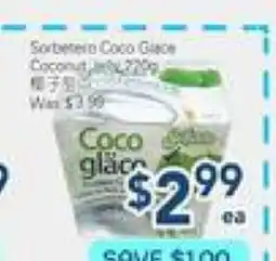Oceans Fresh Food Market Sorbetero Coco Grace Coconut offer