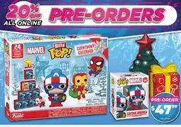 Showcase Funko Bitty Pop! Marvel Comics: Advent Holiday Countdown Calendar offer