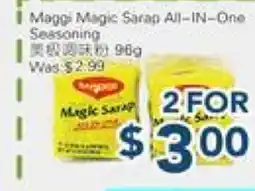 Oceans Fresh Food Market Maggi Brand Magic Sarap All In One Seasoning offer