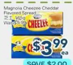 Oceans Fresh Food Market Magnolia Cheeze Cheddar Flavoured Spread offer