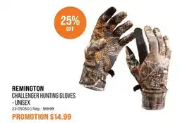 Sail REMINGTON CHALLENGER HUNTING GLOVES - UNISEX offer