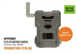 Sail SPYPOINT FLEX-M HUNTING CAMERA offer