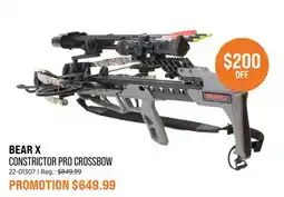 Sail BEAR X CONSTRICTOR PRO CROSSBOW offer