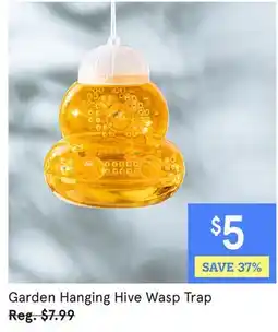 Kitchen Stuff Plus Garden Hanging Hive Wasp Trap offer