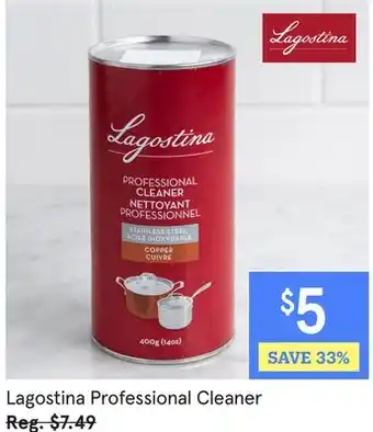 Kitchen Stuff Plus Lagostina Professional Cleaner offer