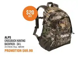 Sail ALPS CROSSBUCK HUNTING BACKPACK - 34 L offer