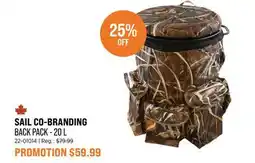 Sail SAIL CO-BRANDING BACK PACK 20 L offer
