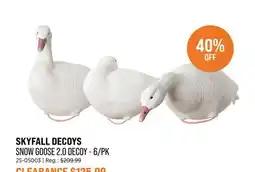 Sail SKYFALL DECOYS SNOW GOOSE 2.0 DECOY 6/PK offer