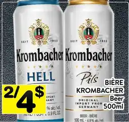 Supermarché PA BIÈRE KROMBACHER | KROMBACHER Beer offer
