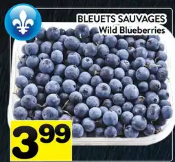 Supermarché PA BLEUETS SAUVAGES | Wild Blueberries offer