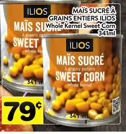 Supermarché PA MAÏS SUCRÉ À GRAINS ENTIERS ILIOS | Whole Kernel Sweet Corn offer