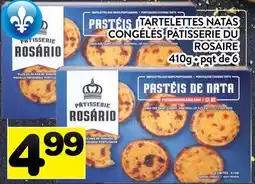 Supermarché PA TARTELETTES NATAS CONGÉLÉS PÂTISSERIE DU ROSAIRE offer