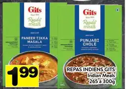 Supermarché PA REPAS INDIENS GITS | Indian Meals offer