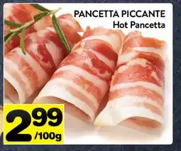 Supermarché PA PANCETTA PICCANTE | Hot Pancetta offer