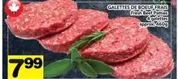 Supermarché PA GALETTES DE BOEUF FRAIS offer