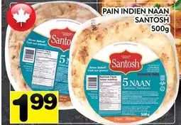 Supermarché PA PAIN INDIEN NAAN SANTOSH offer