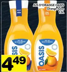 Supermarché PA JUS D'ORANGE OASIS | Orange Juice offer