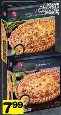 Supermarché PA QUICHES OU TARTES PLAISIRS GASTRONOMIQUES offer