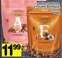 Supermarché PA GRAND GRANOLA LA FOURMI BIONIQUE | Granola offer